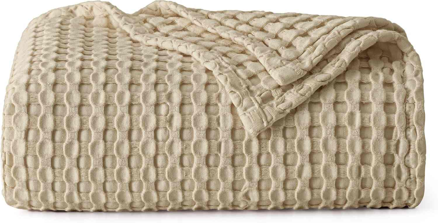 Bedsure Cooling Bamboo Throw Blanket