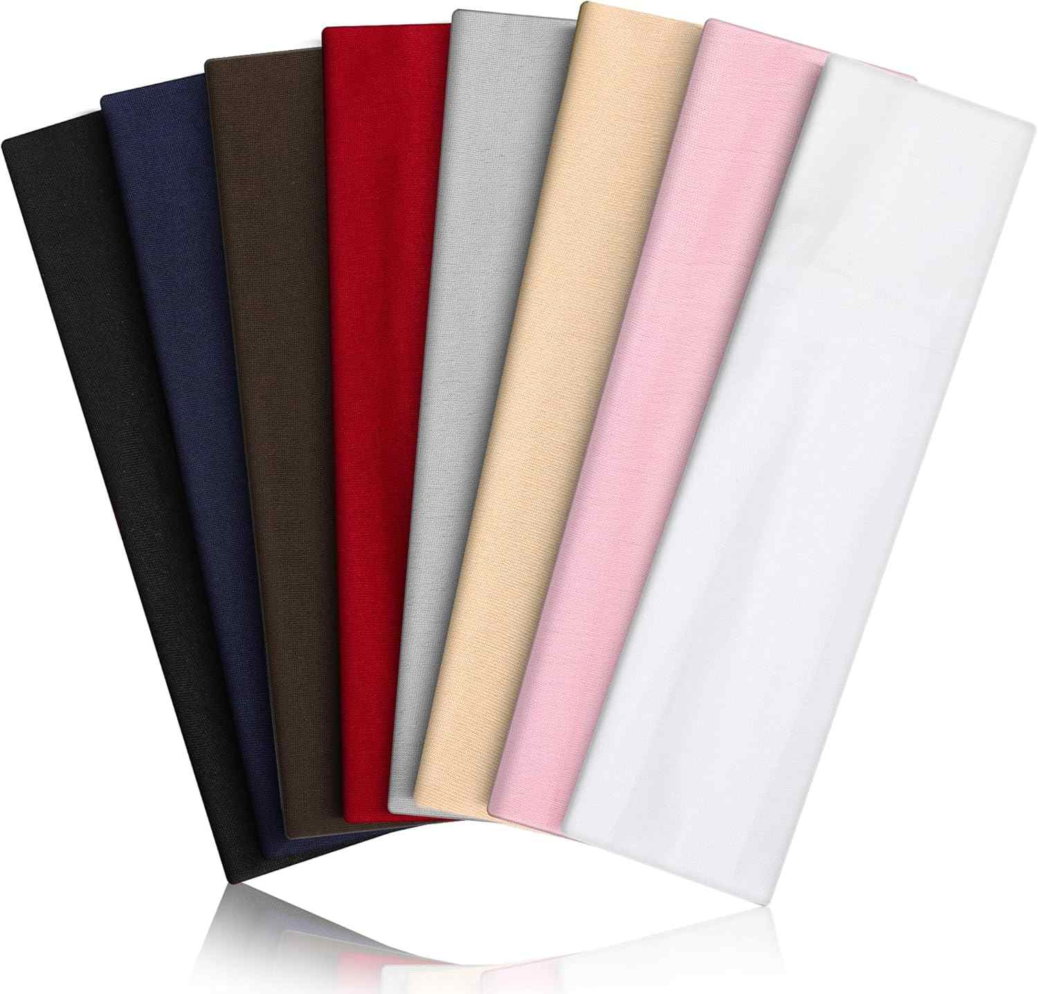 Sports Headbands 8-Pack